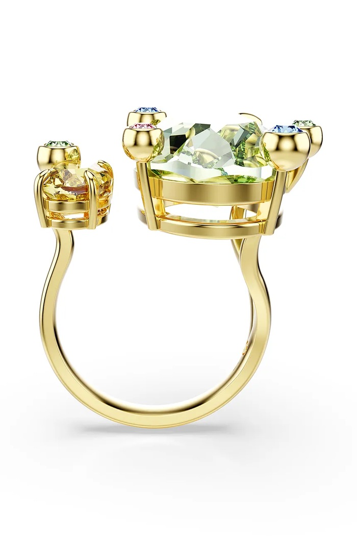 Akcesoria Swarovski Pierścionek GEMA 5721687 zielony