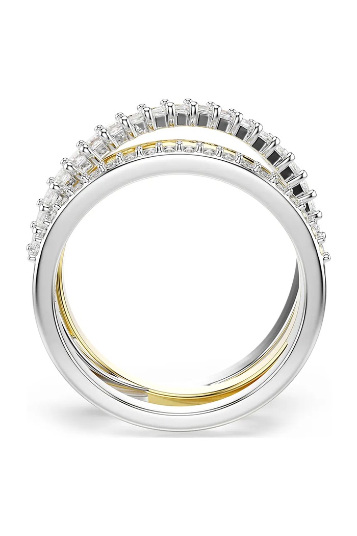 Prsten Swarovski HYPERBOLA zlatna 5714162