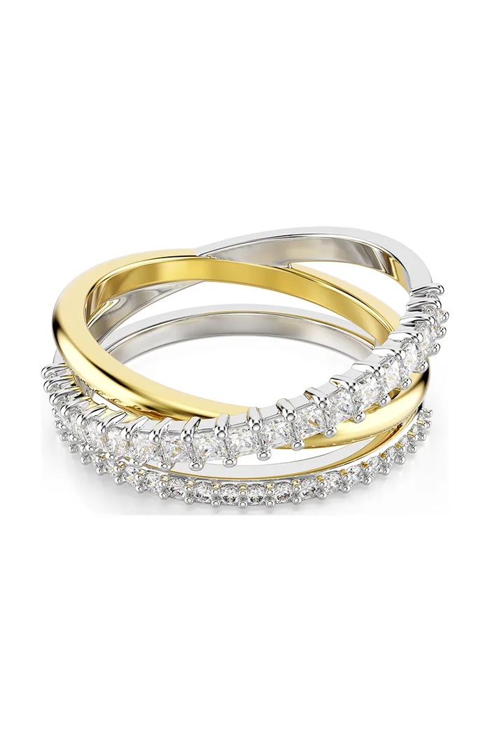 Prsten Swarovski HYPERBOLA pozlata zlatna 5714161