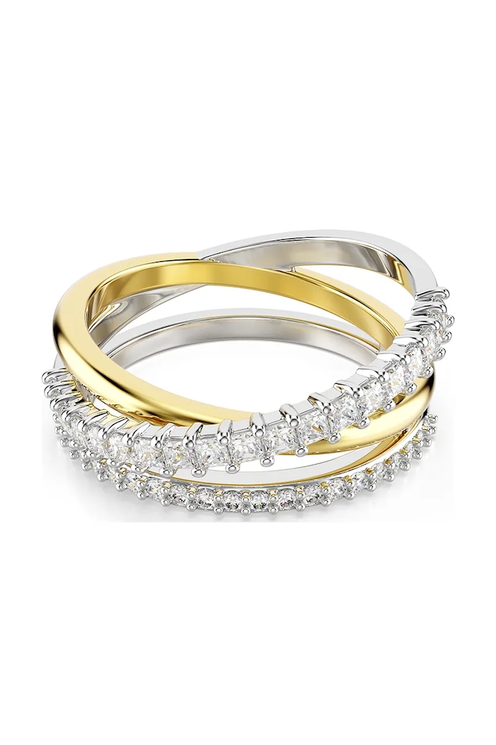 Prsten Swarovski HYPERBOLA pozlata zlatna 5714161