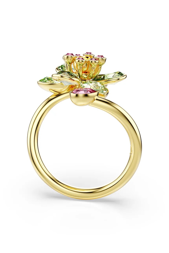 Akcesoria Swarovski pierścionek IDYLLIA 5721596 zielony