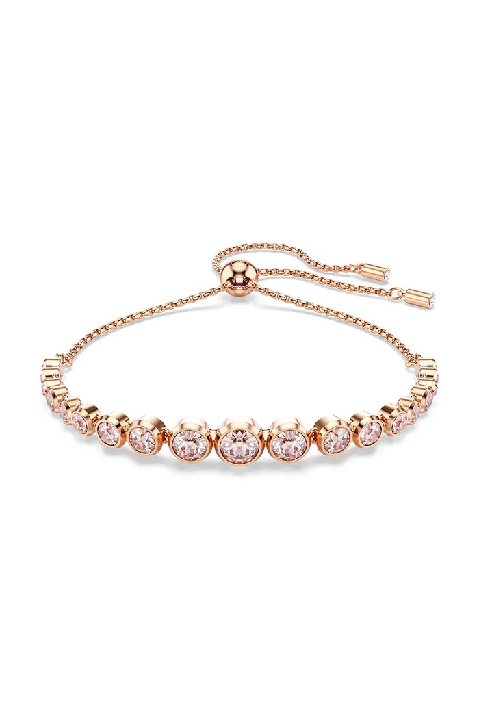 Swarovski bratara IMBER Cristal Swarovski roz 5718204