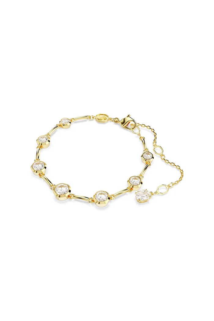 Swarovski bransoletka IMBER 5705465 złoty SS25