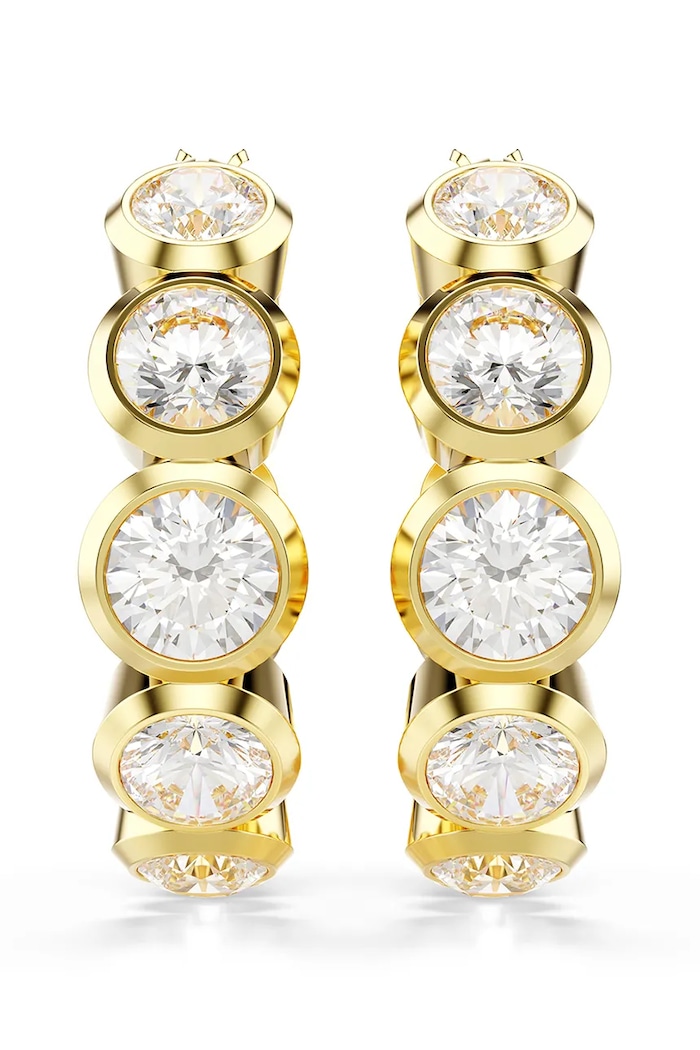 Náušnice Swarovski IMBER 5711483 zlatá SS25