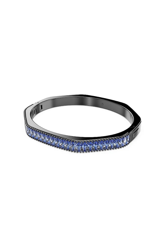 Гривна Swarovski MATRIX 5721177 тъмносин SS25