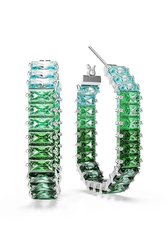 Accesorii Swarovski Cercei MATRIX 5705787 verde