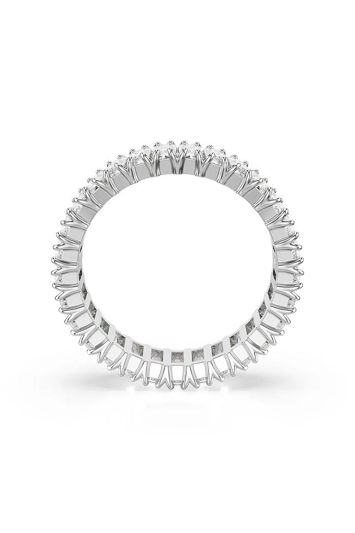 Doplňky Prstýnek Swarovski MATRIX 5714335 stříbrná