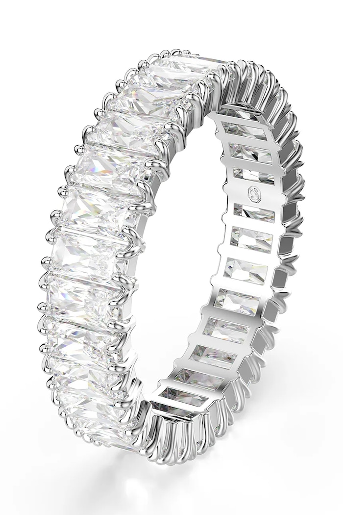 Prsteň Swarovski MATRIX 5714336 strieborná AA00