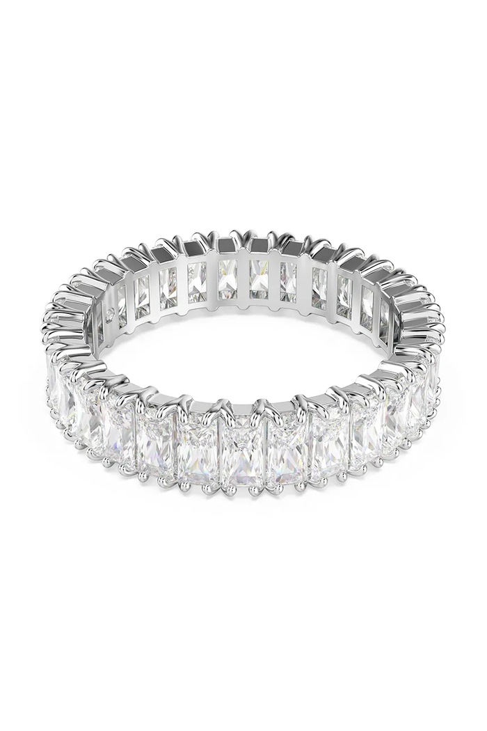 Prsteň Swarovski MATRIX strieborná 5714336