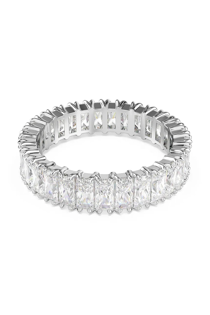 Prsteň Swarovski MATRIX strieborná 5714336