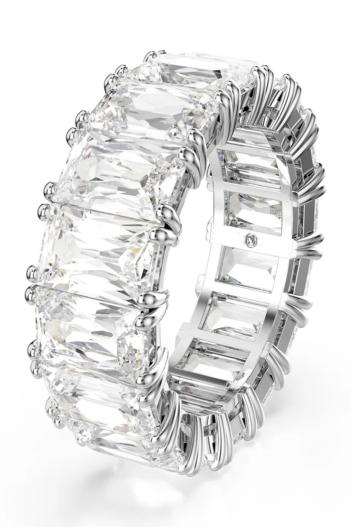 Swarovski inel MATRIX 5709275 argintiu AA00