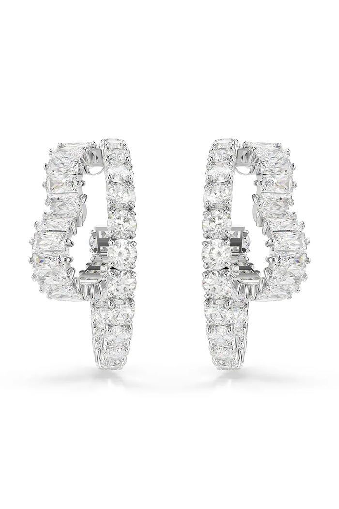 Náušnice Swarovski MATRIX 5705748 stříbrná SS25