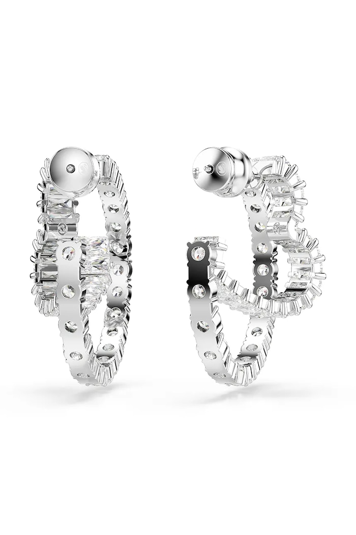 Náušnice Swarovski MATRIX stříbrná 5705748
