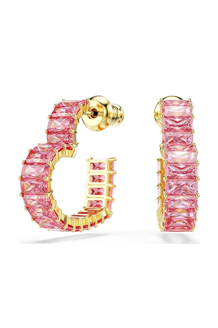 Swarovski cercei MATRIX Cristal Swarovski roz 5706340