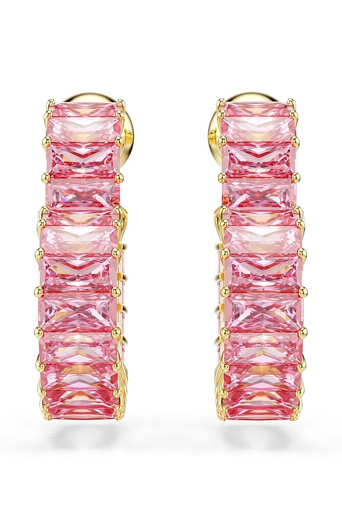 Swarovski cercei MATRIX 5706340 roz SS25