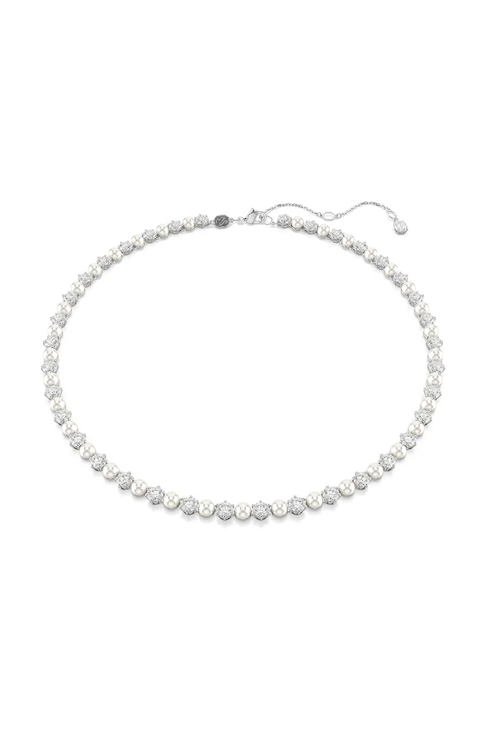 Swarovski naszyjnik MATRIX cyrkonia srebrny 5689623