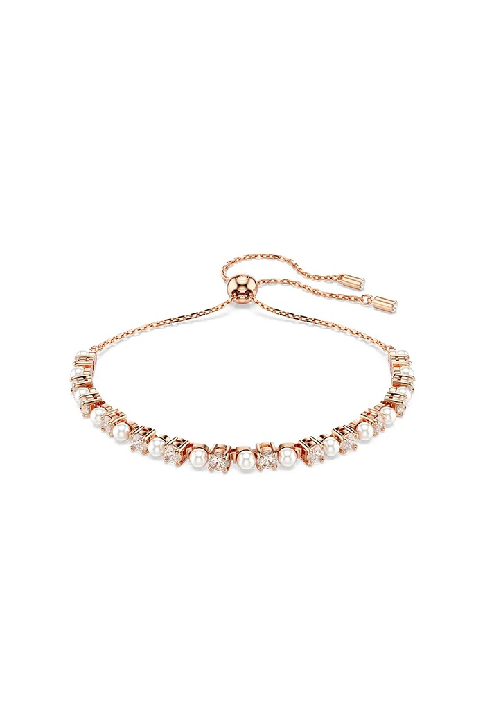 Náramek Swarovski MATRIX krystal Swarovski zlatá 5729506