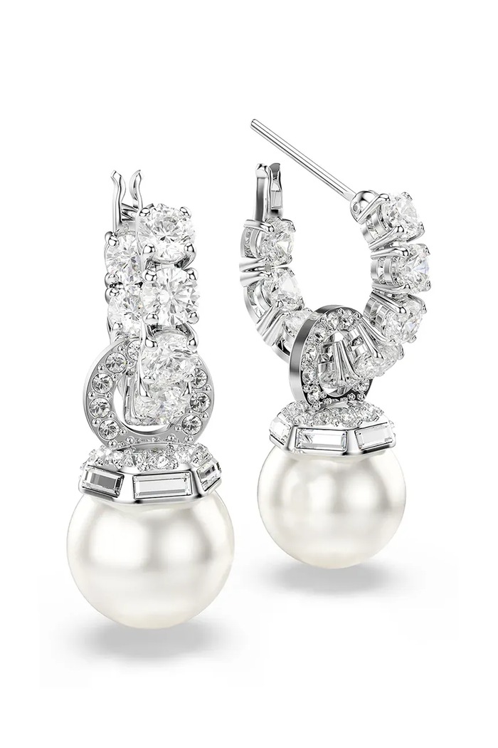 Accessori Swarovski orecchini MATRIX 5691716 argento