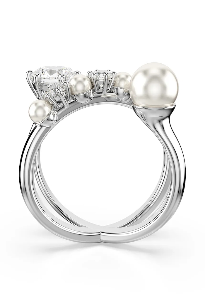 Dodaci Prsten Swarovski MATRIX 5705612 srebrna