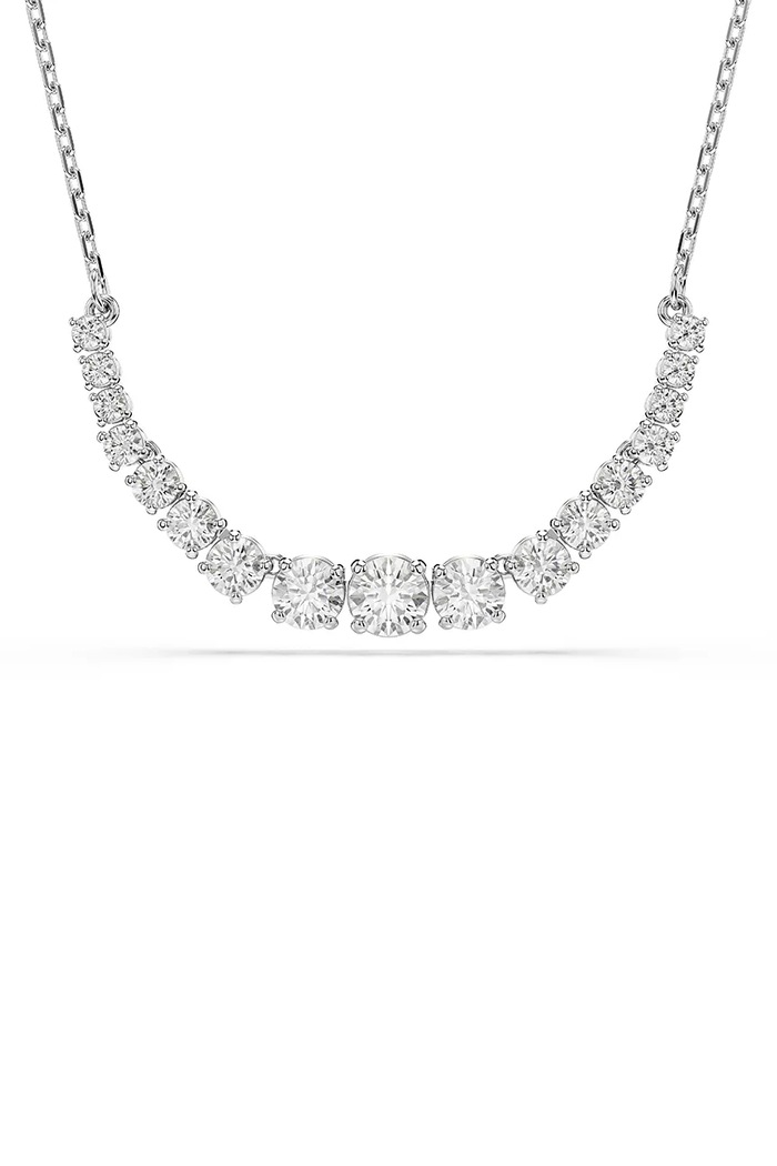 Swarovski colier MATRIX Cristal Swarovski argintiu 5705396