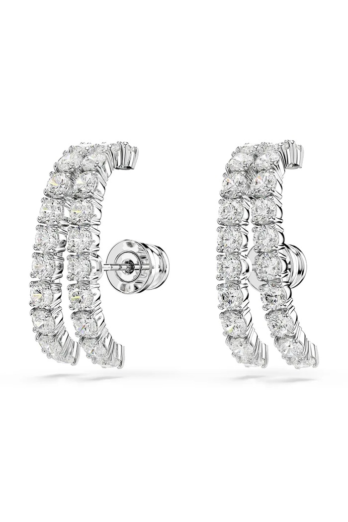 Accesorii Swarovski cercei MATRIX 5705835 argintiu