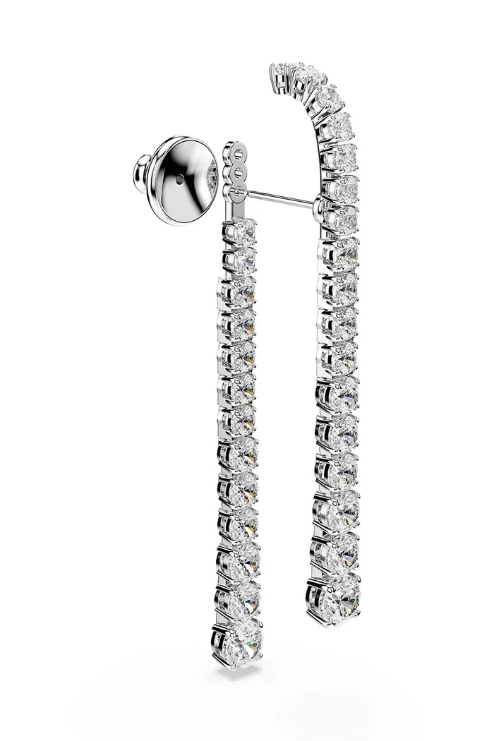 Swarovski kolczyki MATRIX srebrny 5709257