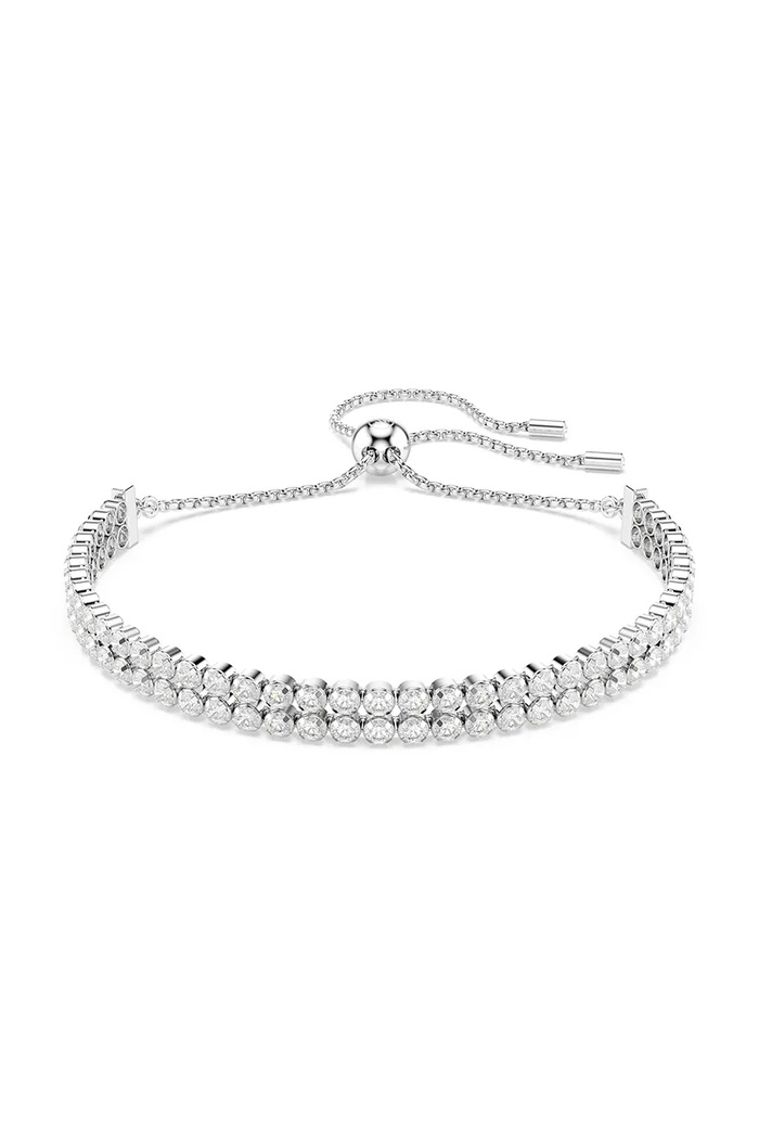 Swarovski karperec MATRIX Swarowski kristály ezüst 5678252