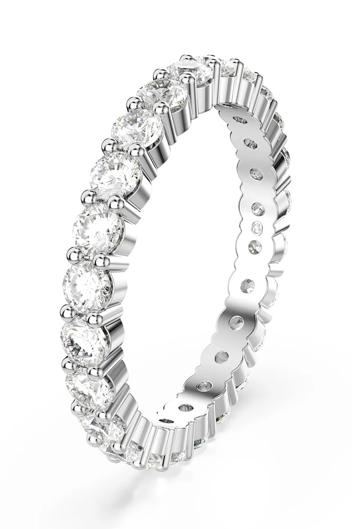 Prsteň Swarovski MATRIX 5705604 strieborná AA00