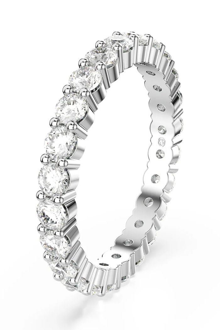 Prsteň Swarovski MATRIX 5705605 strieborná AA00