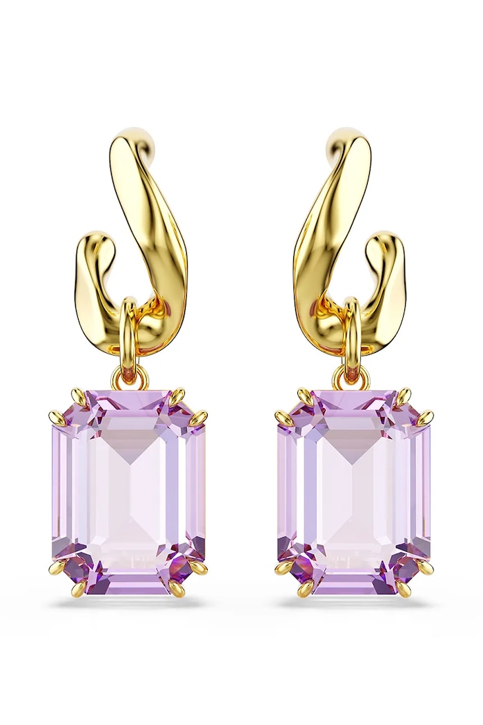 Náušnice Swarovski MILLENIA ostatné fialová 5694784