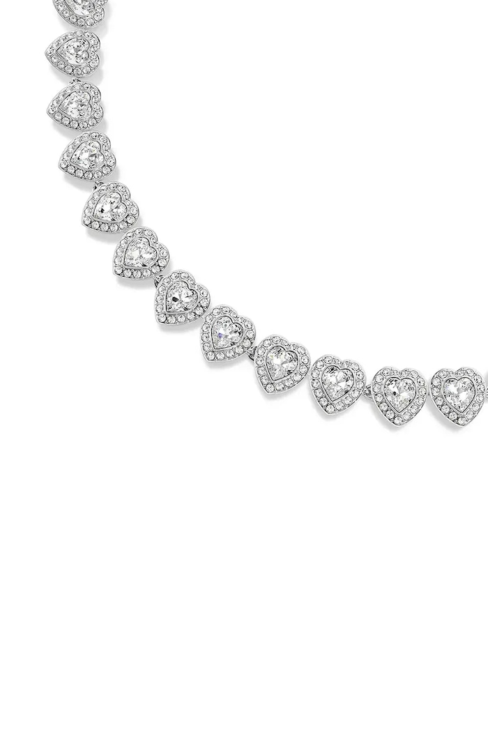 Akcesoria Swarovski naszyjnik Ariana Grande x Swarovski 5720857 srebrny
