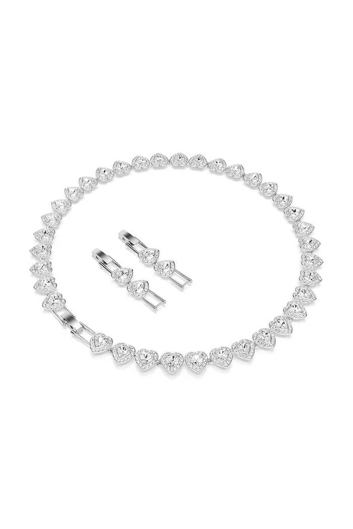 Swarovski naszyjnik Ariana Grande x Swarovski 5720857 srebrny