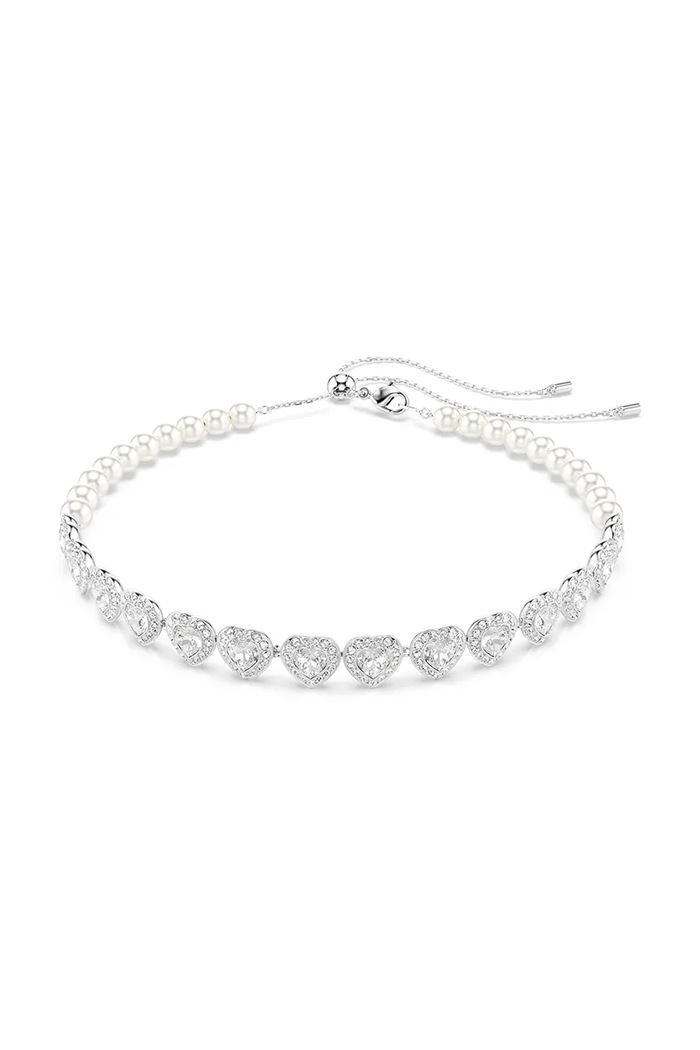 Swarovski colier Ariana Grande x Swarovski Cristal Swarovski argintiu 5720861
