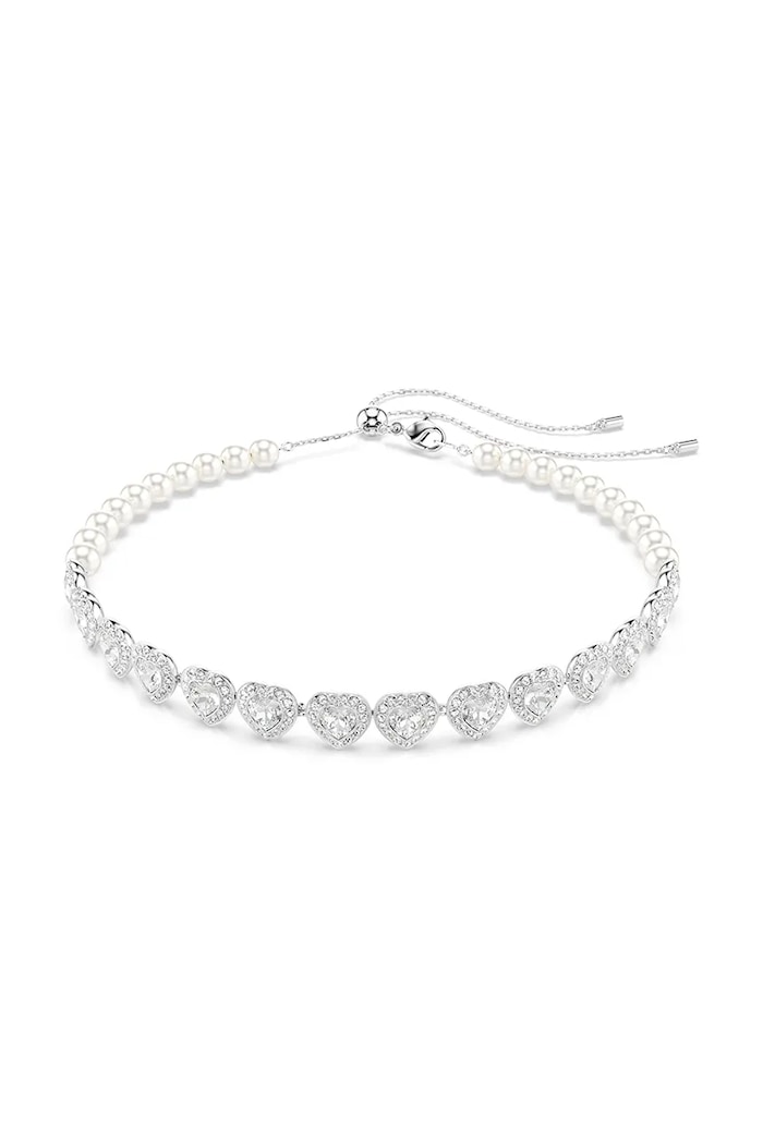 Swarovski colier Ariana Grande x Swarovski Cristal Swarovski argintiu 5720861