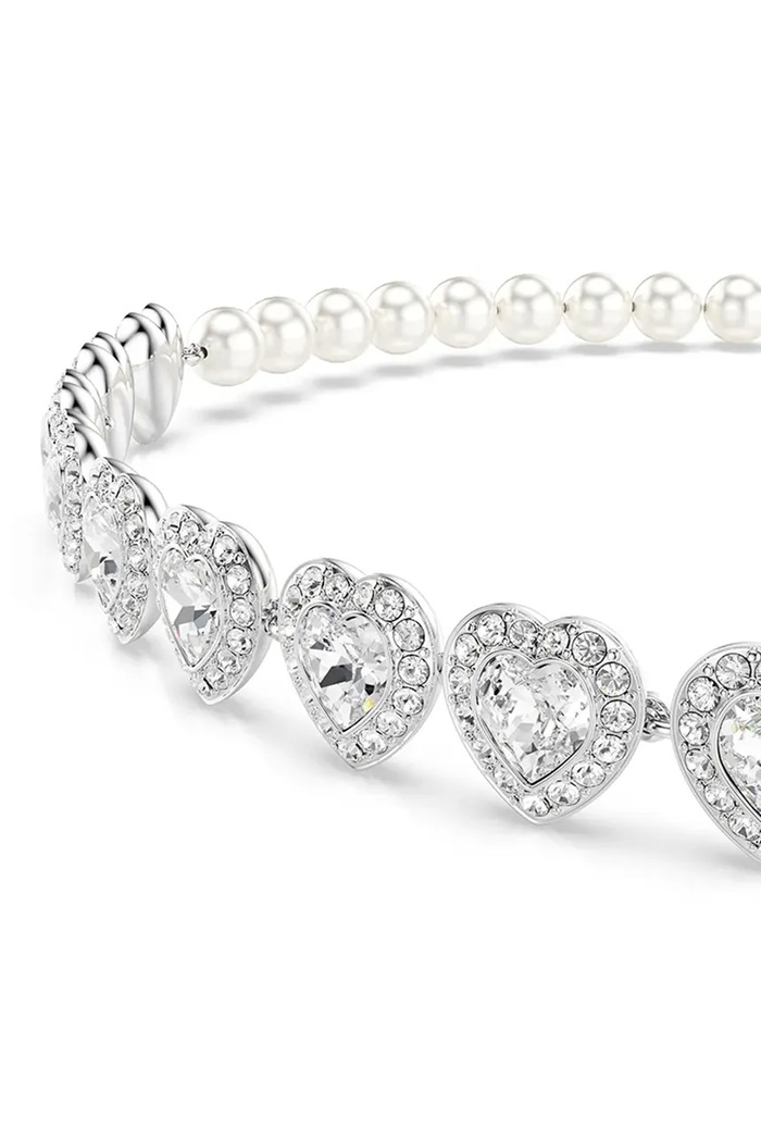 Accesorii Swarovski colier Ariana Grande x Swarovski 5720861 argintiu
