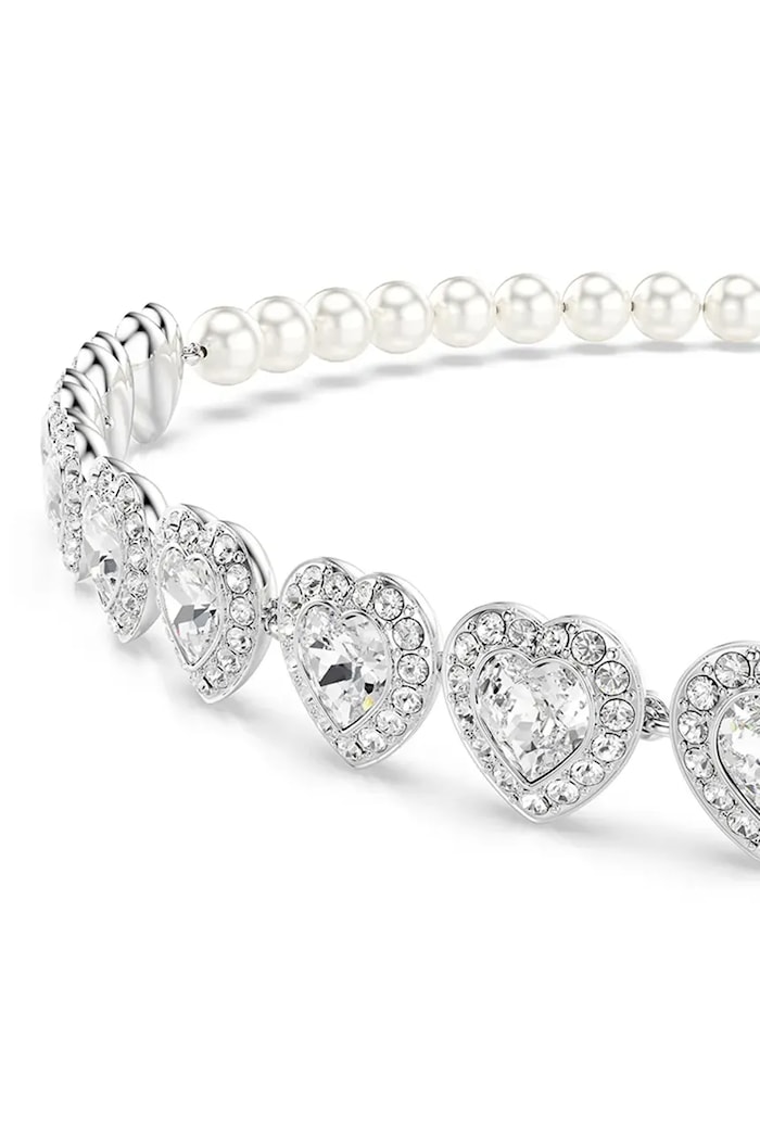 Accesorii Swarovski colier Ariana Grande x Swarovski 5720861 argintiu