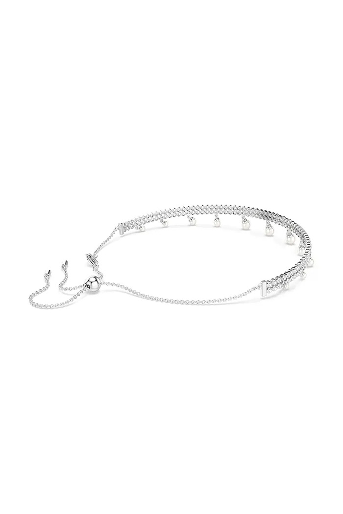 Κολιέ Swarovski Ariana Grande x Swarovski 5720865 ασημί
