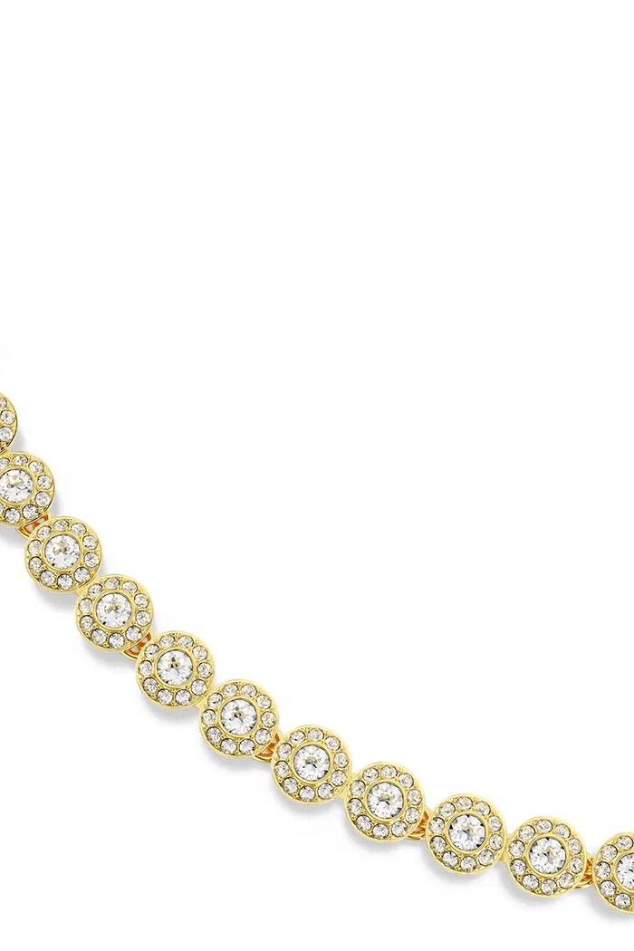 Αξεσουάρ Κολιέ και βραχιόλι Swarovski UNA 5720506 χρυσαφί