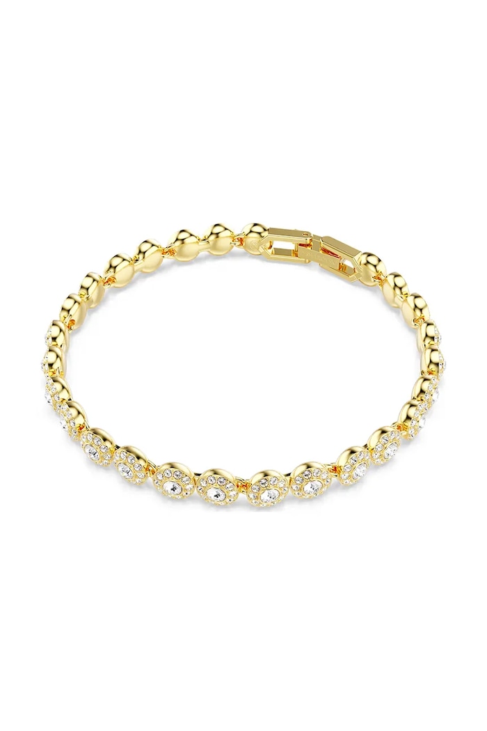 Κολιέ και βραχιόλι Swarovski UNA 5720506 χρυσαφί