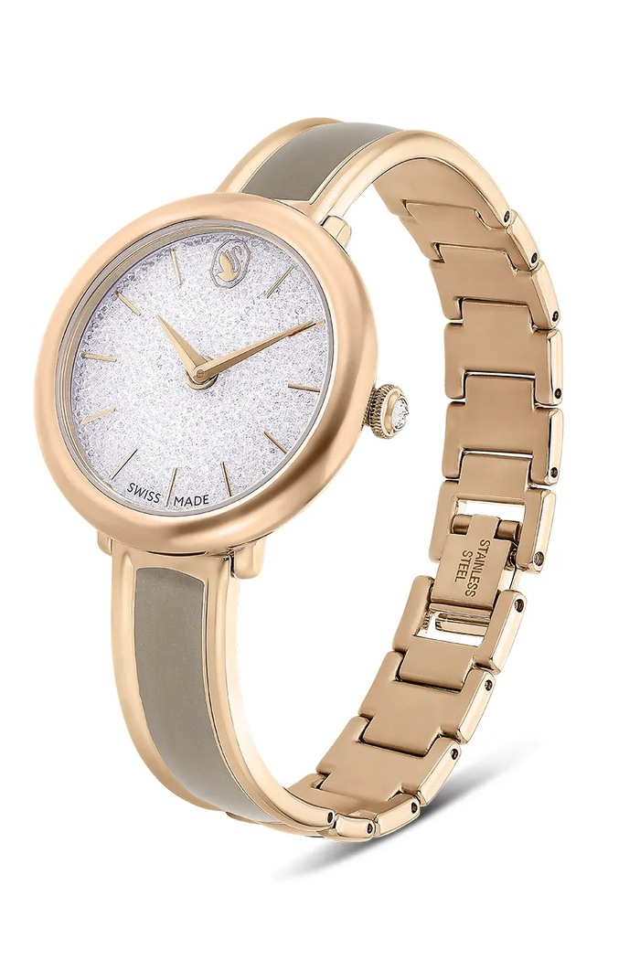 Swarovski zegarek CRYSTALLINE 5709814 beżowy SS25
