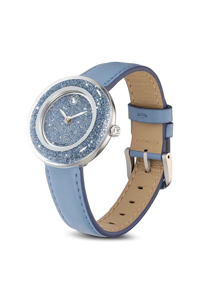 Hodinky Swarovski CRYSTALLINE 5681733 modrá SS25