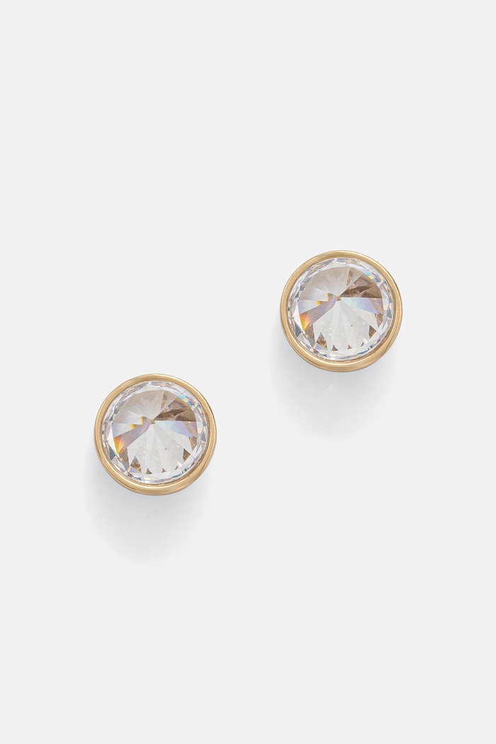 Dkny cercei zirconiu cubic aur 04G00799