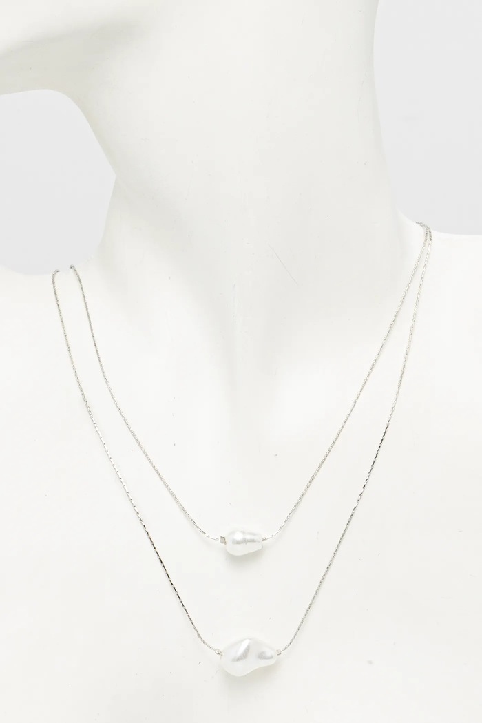 Accesorii Aldo colier INDROIS INDROIS.040 argintiu