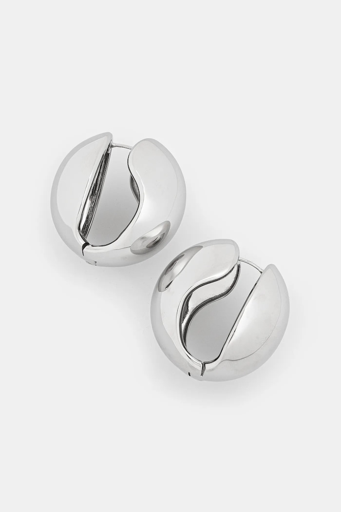 Обици Coperni Xl Logo Creole сребърен COPBI24725