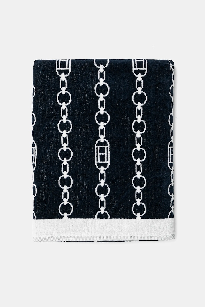 Πετσέτα Tommy Hilfiger UU0UU00107 σκούρο μπλε SS25