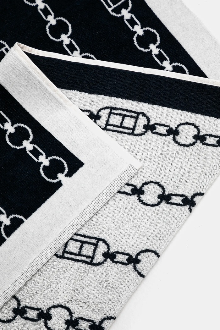 Αξεσουάρ Πετσέτα Tommy Hilfiger UU0UU00107 σκούρο μπλε