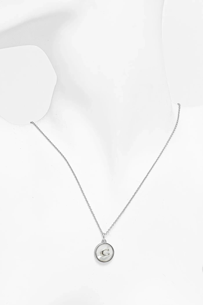 Accesorii Coach colier 37517776RHO658 argintiu