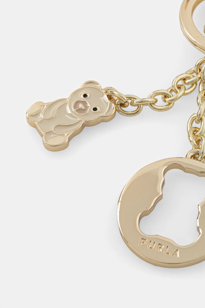 Μπρελόκ Furla WR00796.MES000.1704S μπεζ SS25