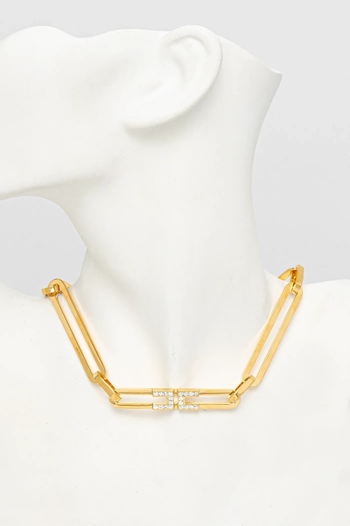 Elisabetta Franchi colier CO04M52E2 aur SS25