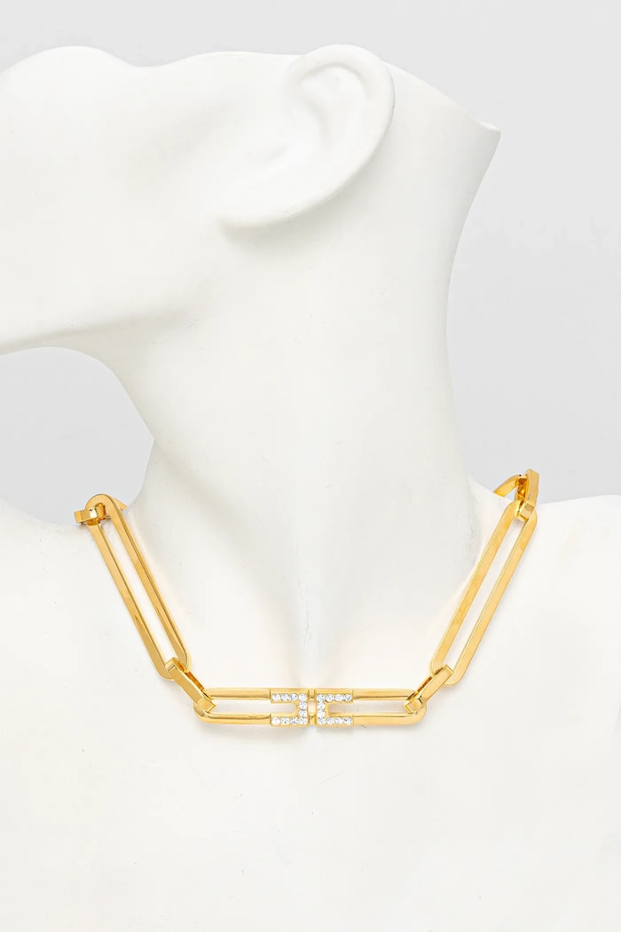 Elisabetta Franchi colier CO04M52E2 aur SS25